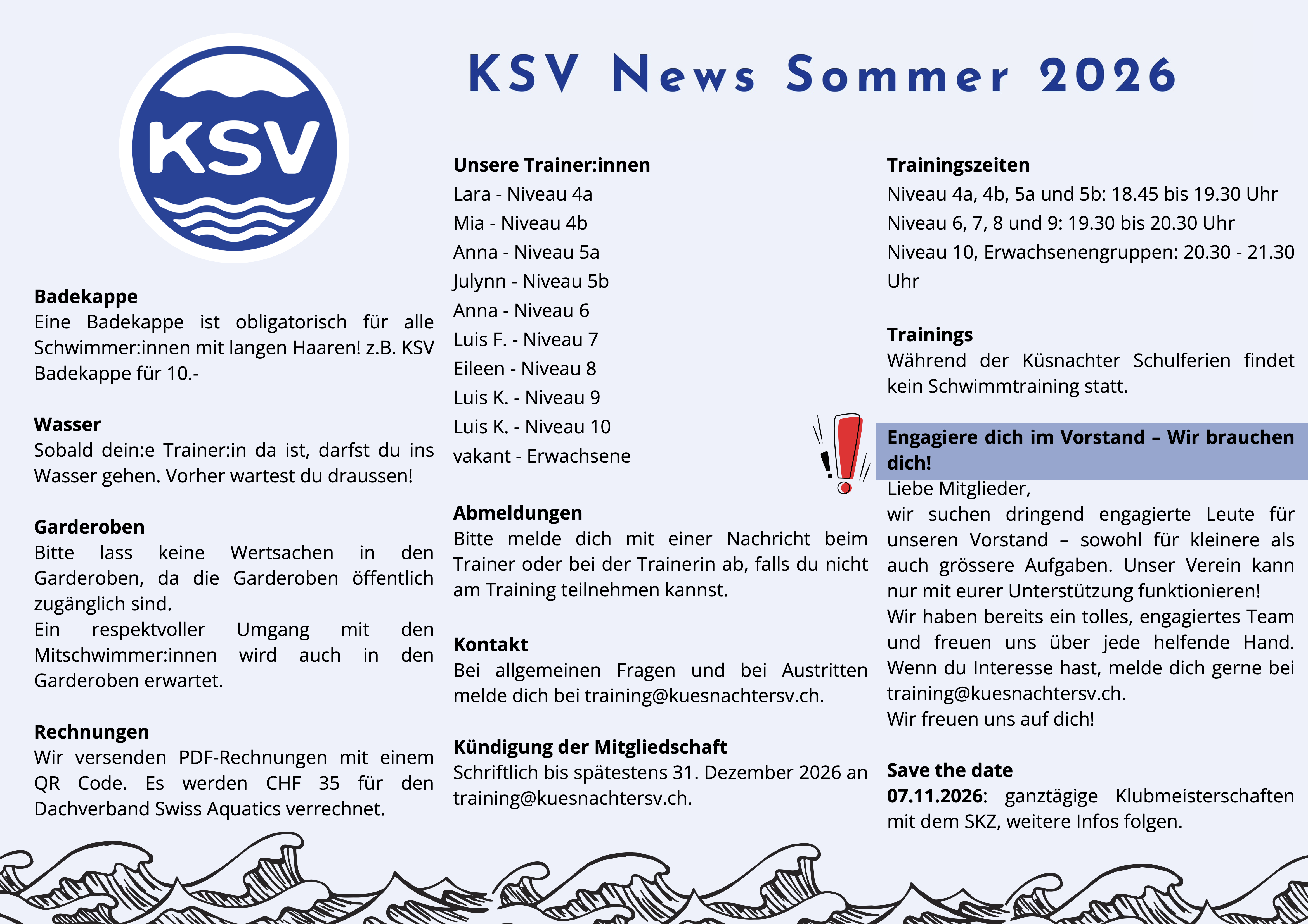 KSV News Sommer 2026